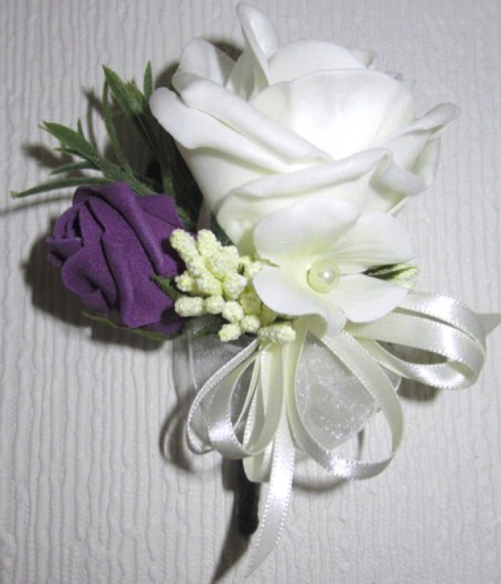 Silk Corsages | Artificial Wedding Corsage | Mothers Corsage | The ...